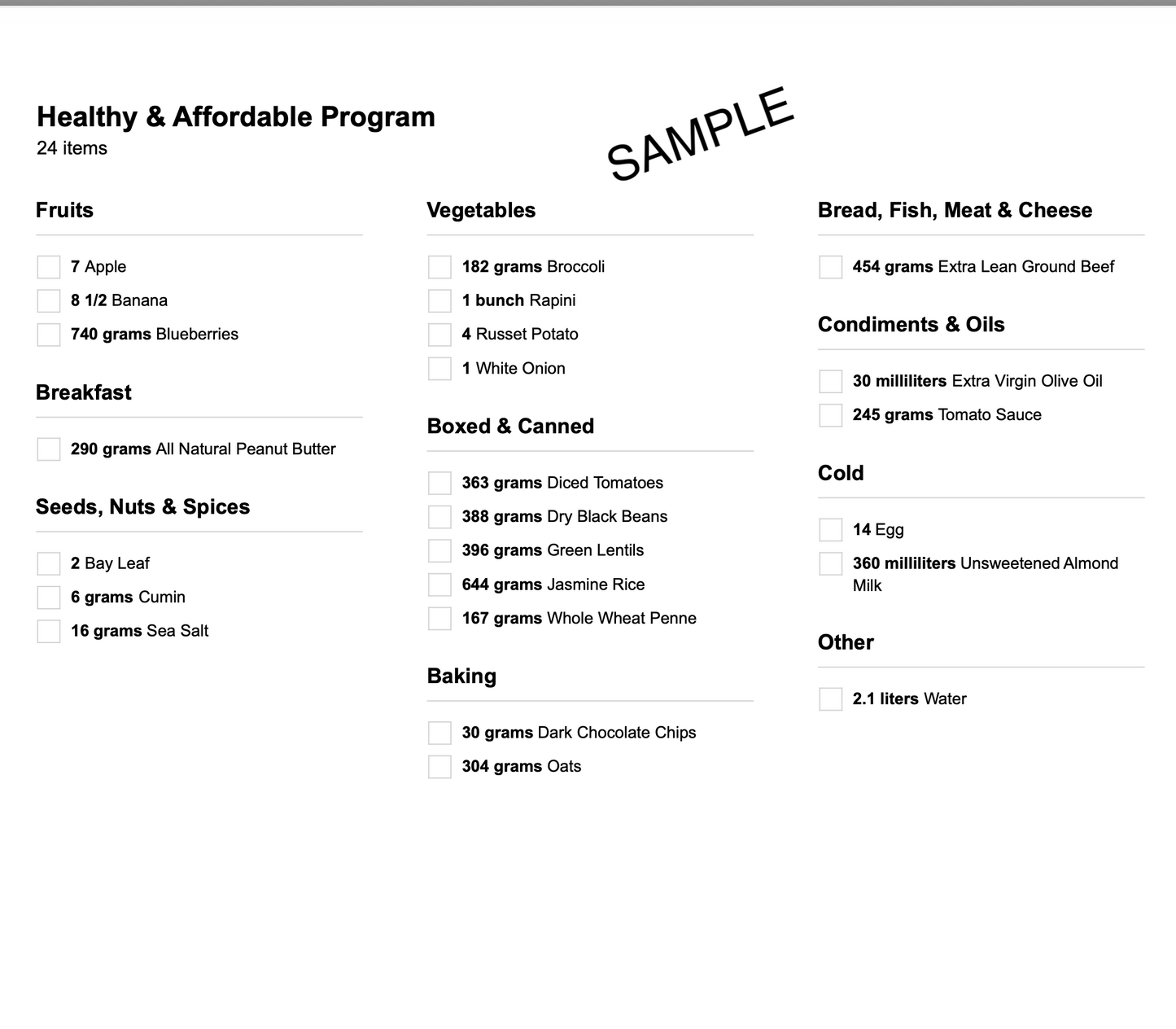 Kid-Friendly Program Easy Recipes, Shopping List, Micro & Macro Tracker - Guided Targeted Nutrition