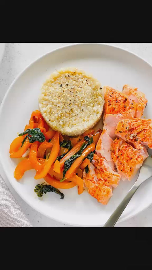 5-Day High Protein Low Carb Program Easy Recipes, Shopping List, Nutrition Tracker - Guided Nutrition